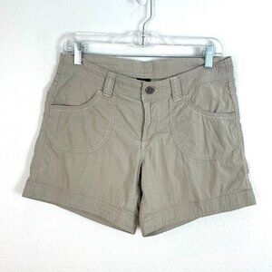 Kuhl Womens Size 6 Tan Shorts Lightweight Outdoors Hiking Camping 5.5" Inseam